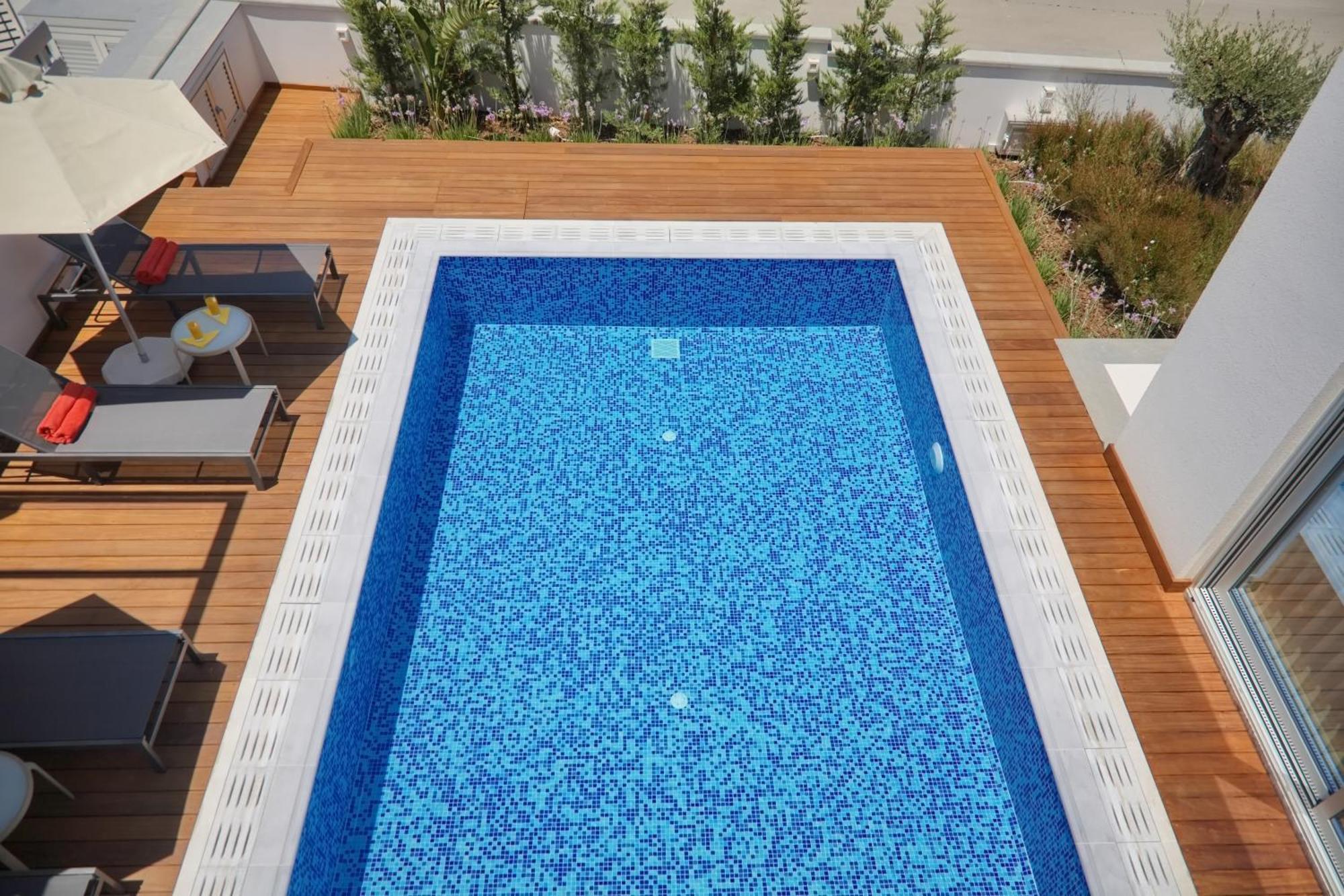 Seaview Luxury Villa Jacuzzi & Pool! 2 Min Beach Protaras Luaran gambar