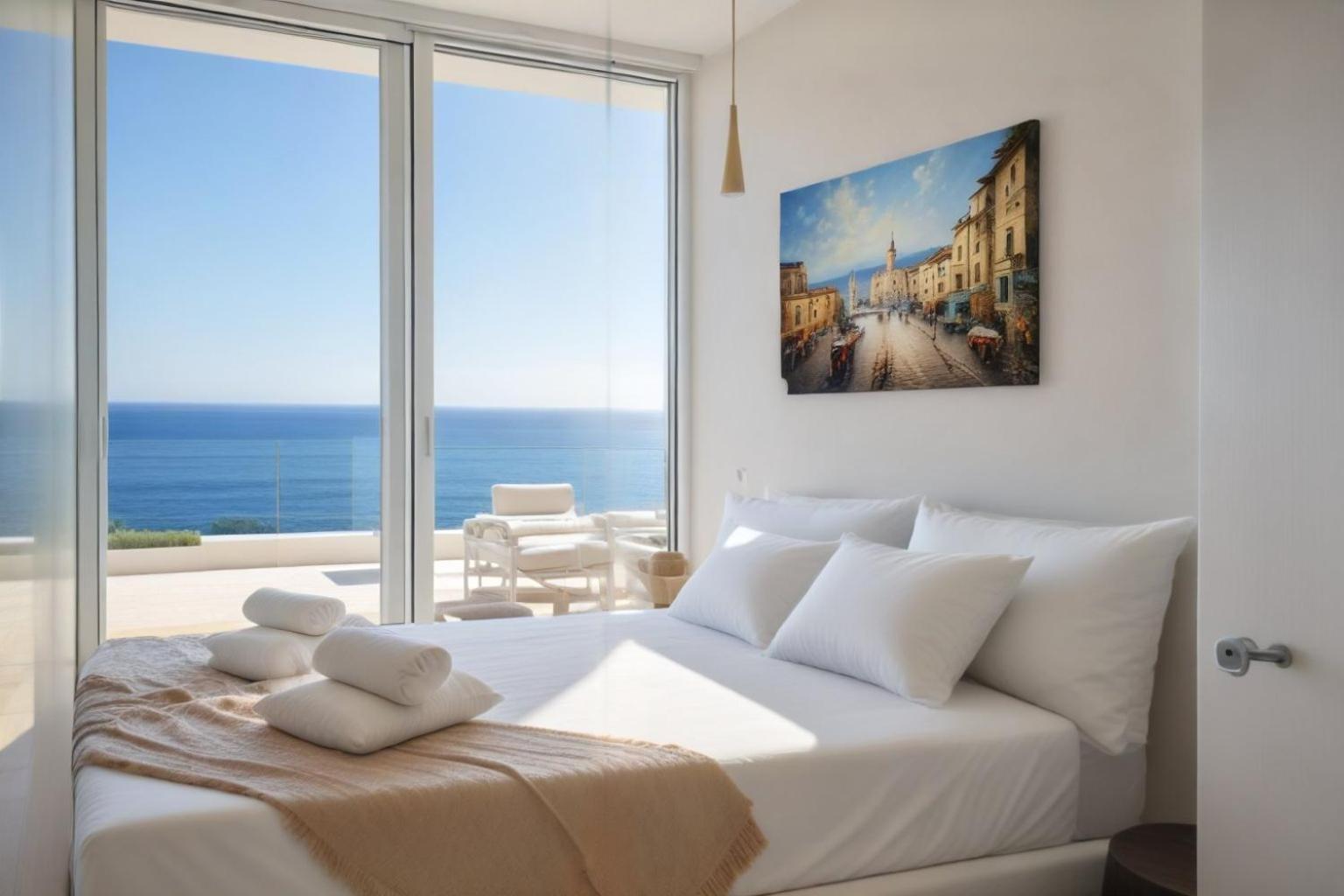 Seaview Luxury Villa Jacuzzi & Pool! 2 Min Beach Protaras Luaran gambar
